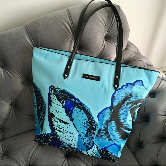 Vera Bradley Large Havana Rose Ella Tote NWOT!!! - Picture 3 of 10